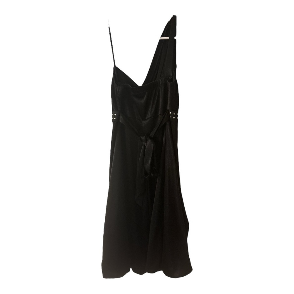 Elegant Black Dress with Studded Detail Size Medium - Picture 2 of 3